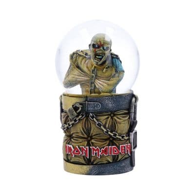 Iron Maiden Eddie Piece of Mind Snow Globe