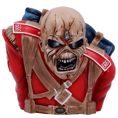 Iron Maiden Eddie The Trooper Bust Box Small