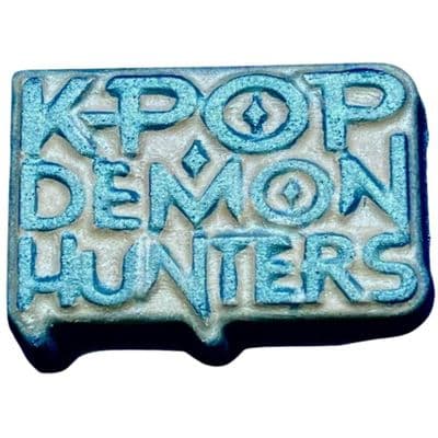 K-Pop Demon Hunters Logo Bath Bomb