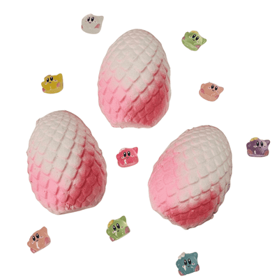 Kirby Inspired Bath Bomb With Kirby Themed Toy Inside