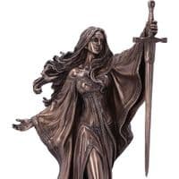 Lady Of The Lake Cold Cast Bronze Sculpture | BonneBombe | Nemesis Now