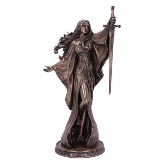 Lady Of The Lake Cold Cast Bronze Sculpture | BonneBombe | Nemesis Now