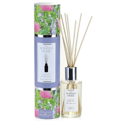 Lavender & Bergamot The Scented Home 150ml Refillable Reed Diffuser