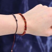 Leo Zodiac Star Sign Crystal Candle With Gemstone Bracelet | Soy Wax Candles Deal Kent