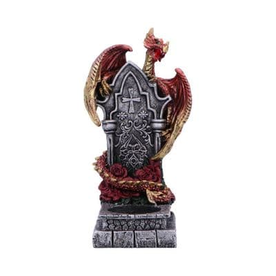 Light Of The Dragon Red Ornamental Tealight Holder