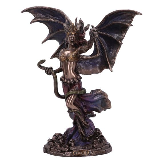 Lilith The First Wife Of Adam Bronze Statue | Nemesis Now Shop Margate Kent UK