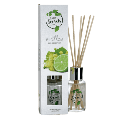 Lime Blossom 50ml Earth Secrets Reed Diffuser