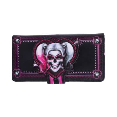 Little Monster Harley Quinn Inspired Embossed Purse