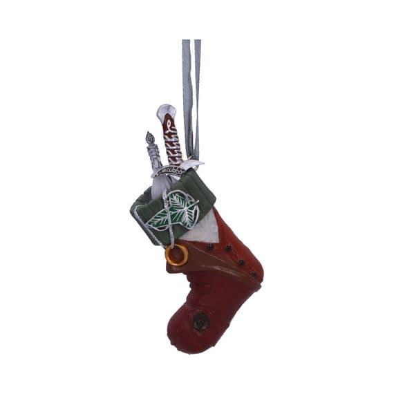 Lord of the Rings Frodo Stocking Hanging Ornament | Nemesis Now Fantasy & Action Collectible Shop Hythe Kent UK