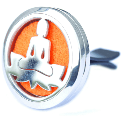 Lotus Buddha Car Diffuser Aromatherapy Locket Kit