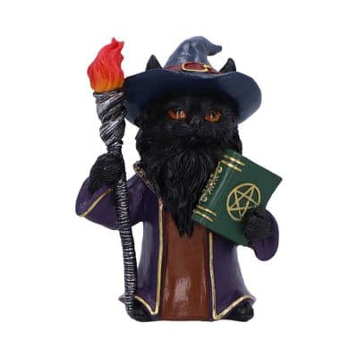 Magnus The Enchanted Wizard Cat Figurine