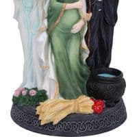 Maiden Mother Crone Triple Moon Painted Figurine | Nemesis Now
