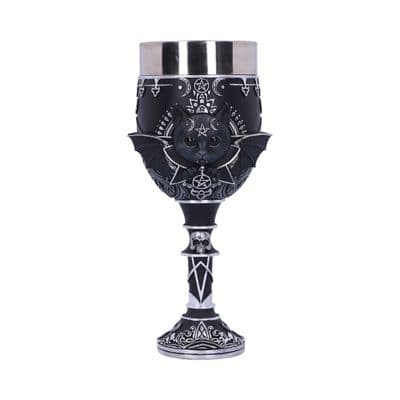 Malpuss Vampire Cat Wine Goblet