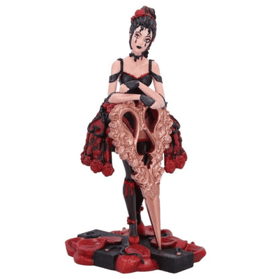 Marionette With Scissors Burlesque Figurine