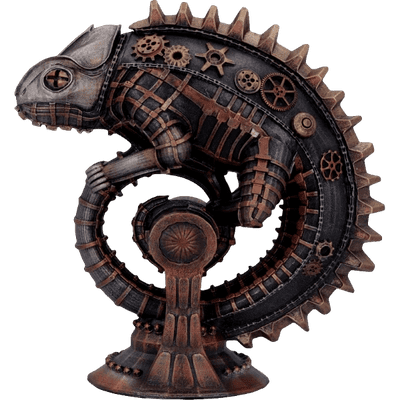 Mechanical Chameleon Steampunk Lizard