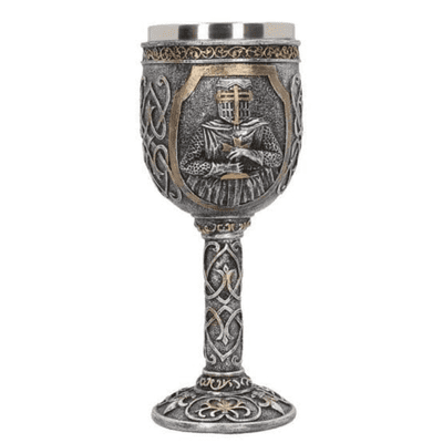 Medieval Armoured Knight Wine Goblet