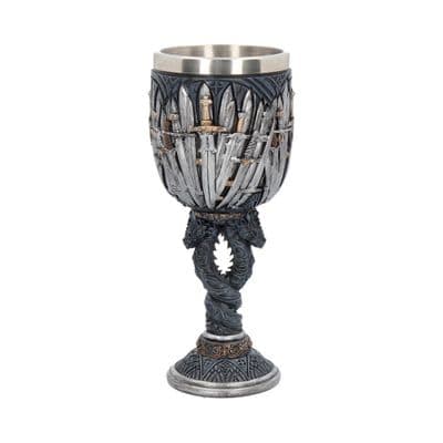 Medieval Sword And Dragon Wine Goblet