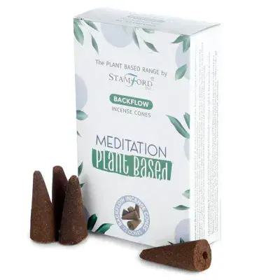 Meditation Plant Based Backflow Incense Cones