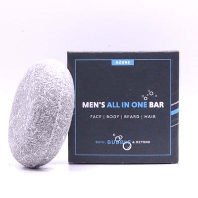 Men's All In One Azure Hair & Body Solid Shampoo Bar