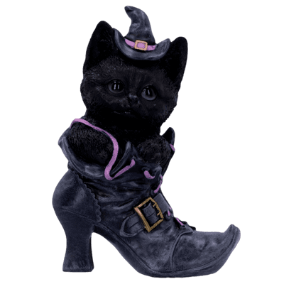 Mischievous Witches Familiar Black Cat
