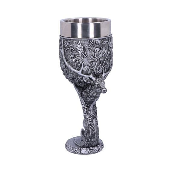 Monarch of the Glen Stags Head Wine Goblet | Nemesis Now Shop Ashford Kent UK