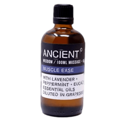 Muscle Ease Essential Oil And Grapeseed Massage And Bath Oil