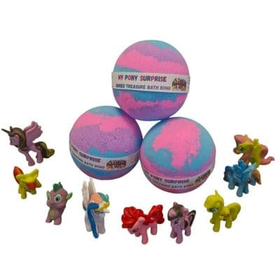 My Little Pony Themed Toy Inside Hidden Treasure Bath Bomb