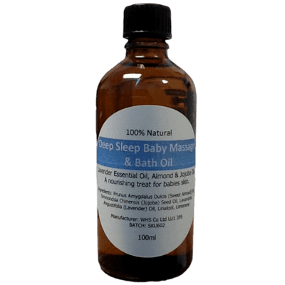 Natural Deep Sleep Baby Massage and Bath Oil