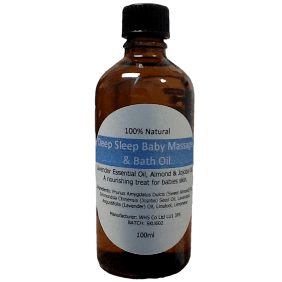 Natural Deep Sleep Baby Massage and Bath Oil | Bonnebombe