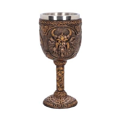 Norse God Of War Odin Wine Goblet