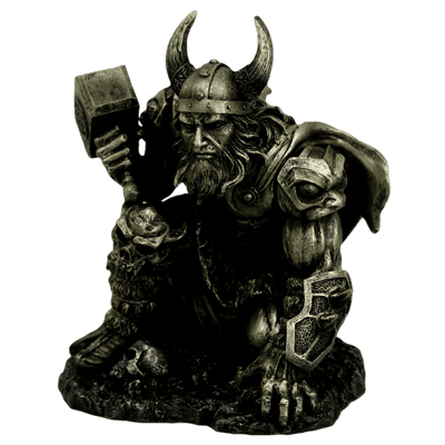 Norse Viking God Thunder Of Thor Figurine