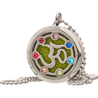 OM Chakra Aromatherapy Jewellery Necklace - 30mm