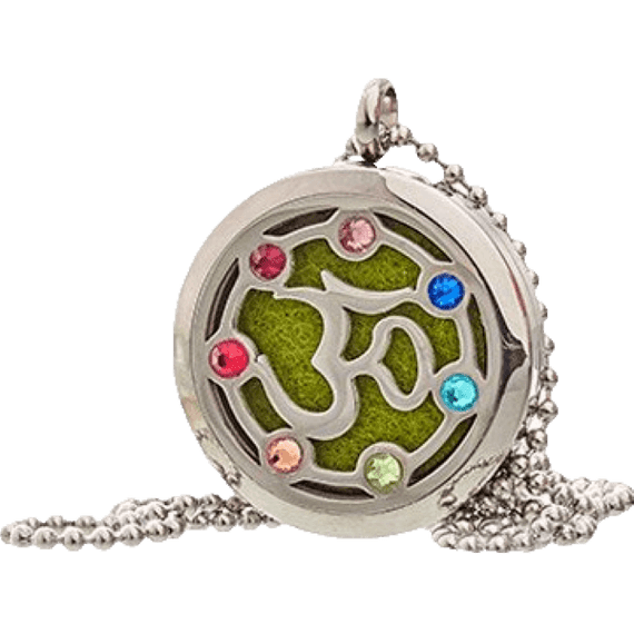 Aromatherapy Jewellery Necklace - OM Chakra - 30mm | BonneBombe