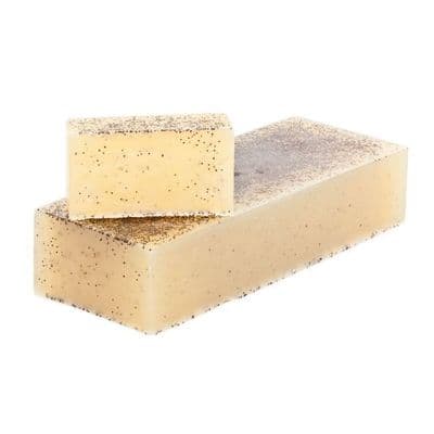 Organic Tea Tree And Poppy Seed Soap Bar min 100g