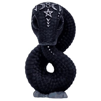 Ouroboros Occult Snake Figurine