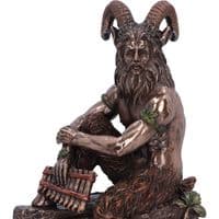 Pan God Of The Wild With Pan Flutes (Medium) |  Nemesis Now