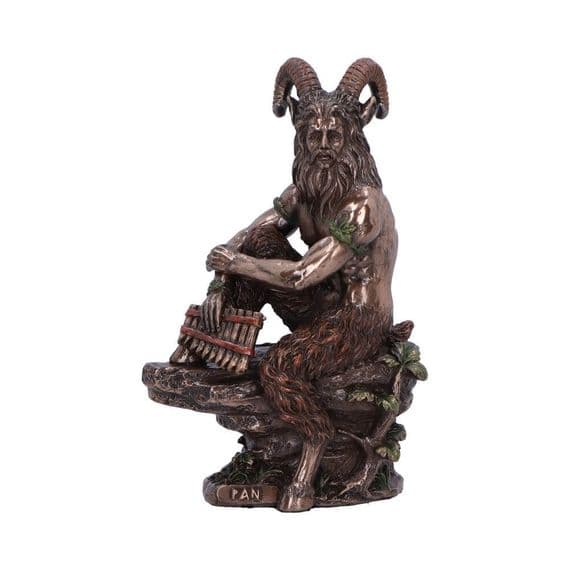 Pan God Of The Wild With Pan Flutes (Medium) |  Nemesis Now