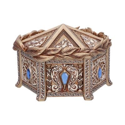 Pandora's Box Gold Hexagonal Trinket Box