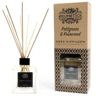 Petitgrain & Rosewood Essential Oil Reed Diffuser - 200ml