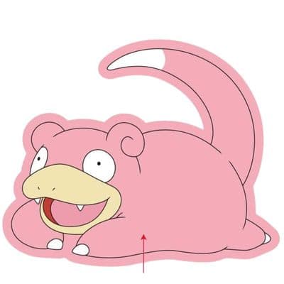 Pokemon Pillow Slowpoke