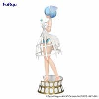 RE: Zero Exceed Creative Rem White Cage Dress Anime Statue | Anime Shops In Deal Kent