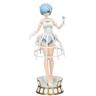 RE: Zero Exceed Creative Rem White Cage Dress Anime Statue