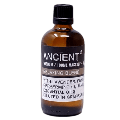 Relaxing Essential Oil And Grapeseed Massage And Bath Oil