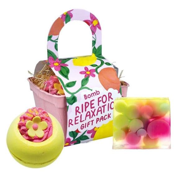 Ripe For Relaxation Pamper Gift Pack | Bomb Cosmetics Gift Box Deal Kent UK