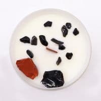 Root Chakra Inner Balance Crystal Gemstone Candle | Aromatherapy Candle Shops InDeal Kent UK