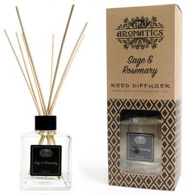Sage & Rosemary Essential Oil Reed Diffuser - 200ml