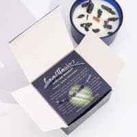 Sagittarius Zodiac Star Sign Crystal Candle With Gemstone Bracelet | Soy Wax Candles Deal Kent
