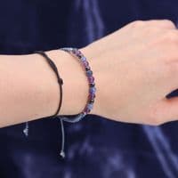 Sagittarius Zodiac Star Sign Crystal Candle With Gemstone Bracelet | Soy Wax Candles Deal Kent