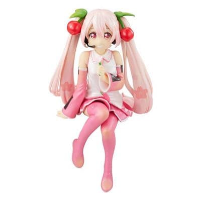 Sakura Miku: Pearl Colour Noodle Stopper Figure