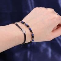 Scorpio Zodiac Star Sign Crystal Candle With Gemstone Bracelet | Soy Wax Candles Deal Kent